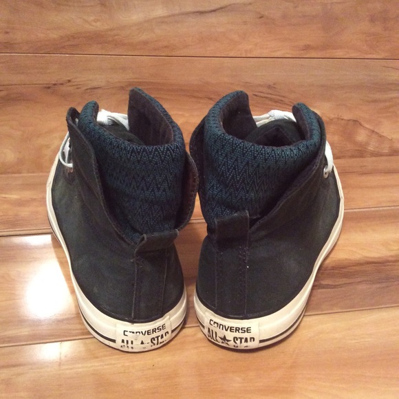 Converse Allstar Hi Tops Green/White Men 12/Wo 14 - Picture 4 of 7